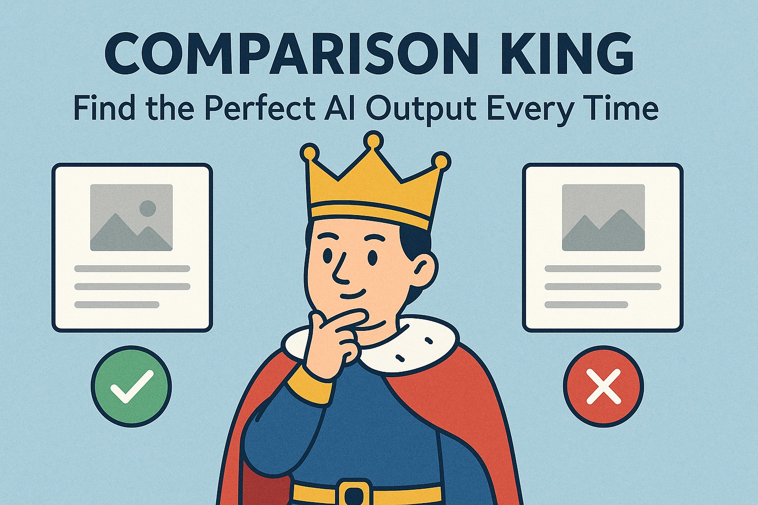 "Comparison King" - Find the Perfect AI Output Every Time