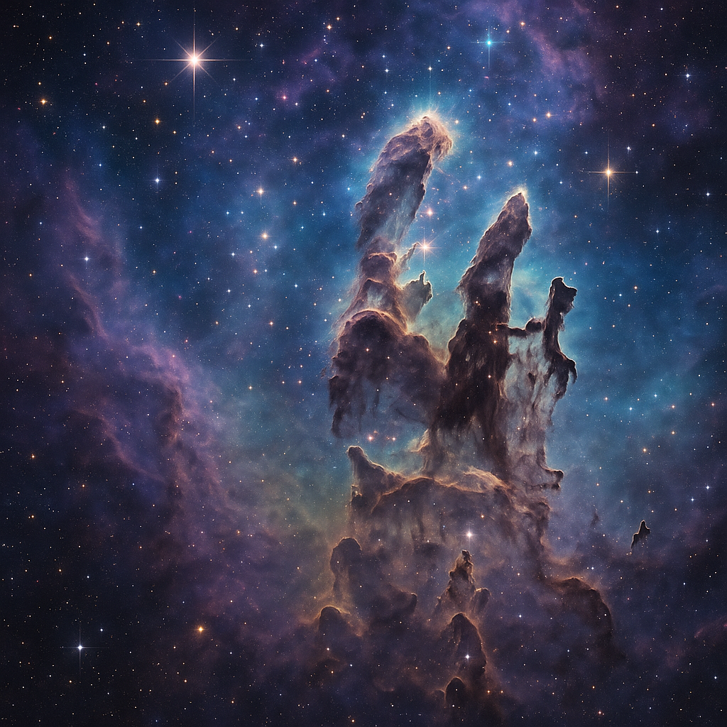Deep space nebula